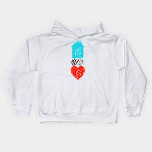 Home is where the heart is Kids Hoodie